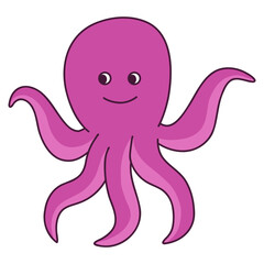 octopus cartoon character