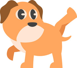 Playful Cute Dog