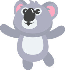 Cute Playful Koala