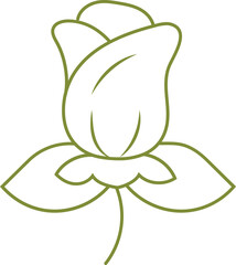 Leaf Element Outline