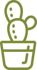 Leaf Element Outline