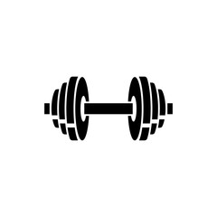 dumbbell icon vector design templates