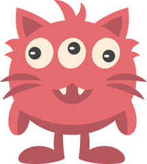 Cute Friendly Monster