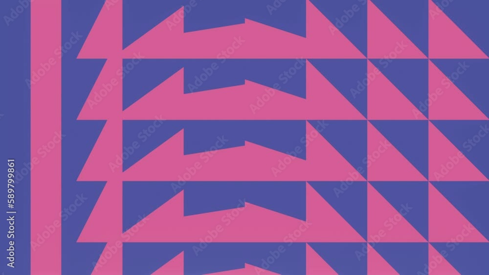 Poster Background with transformation of geometric shapes. 3d rendering loop animation
