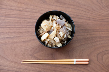 筍の炊き込みごはん
