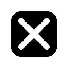 Obraz premium cancel icon