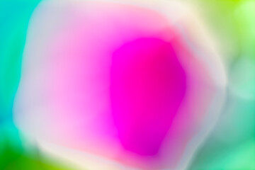 Concept de fond multicolore - dégradé de couleurs naturelles de fleurs par flou artistique et hyper macro -  flou © Olivier-Tuffé