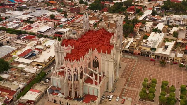 The Expiatory Temple of Le&oacute;n, Mexico is an impressive neo-Gothic building with an 82-meter-high tower, built in 1921 to atone for the sins of the city.