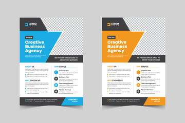 Corporate flyer template design for a business proposal,Modern, advertisement, marketing, promotion