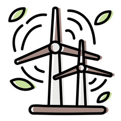 windmill turbine power wind ecology