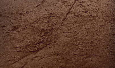 Rock texture, dark brown stone background, mountain close-up