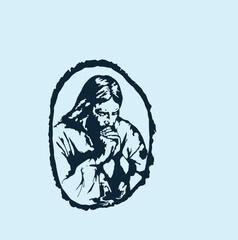 THESE HIGH QUALITY JESUS VECTOR FOR USING VARIOUS TYPES OF DESIGN WORKS LIKE T-SHIRT, LOGO, TATTOO AND HOME WALL DESIGN