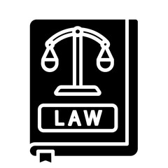 law book justice icon