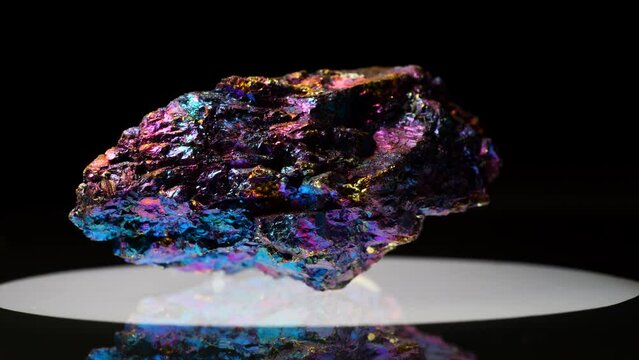 Chalcopyrite rotating