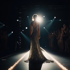 person in the spotlight