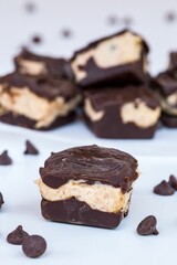 A High angle closeup of Cookie Squares