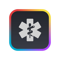 Fototapeta premium EMT - Pictogram (icon) 