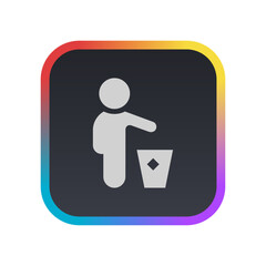 Trash - Pictogram (icon) 