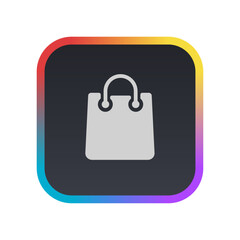 Shopping Plastic - Pictogram (icon) 