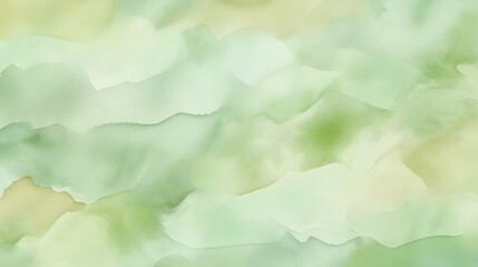 Obraz premium Light green brown abstract watercolor pattern background