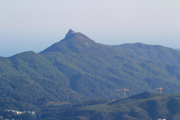 1 Dec 2013 , the peak of High Junk, at sai kung