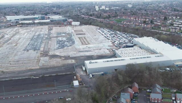 Longbridge MG Rover Factory in Longbridge, Birmingham UK