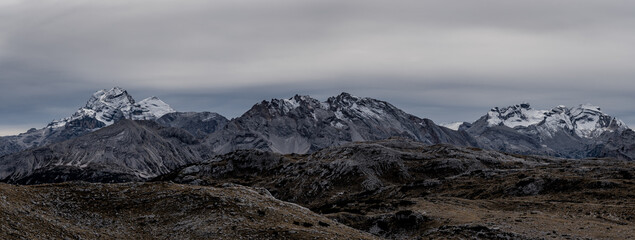 Dramatic Mountains in the Dolomites 