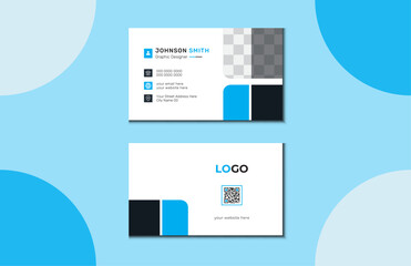 Simple Business Card. Modern And Luxury Business Card Template.