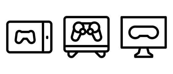 esports icon or logo isolated sign symbol vector illustration - high quality black style vector icons