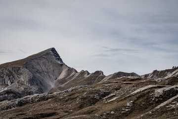 Dramatic Mountains in the Dolomites 