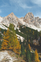 Autumn in the Dolomites Italy 