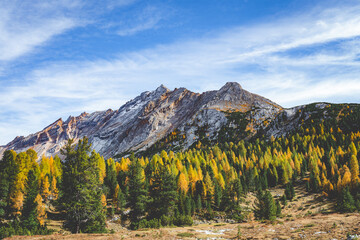 Autumn in the Dolomites Italy 