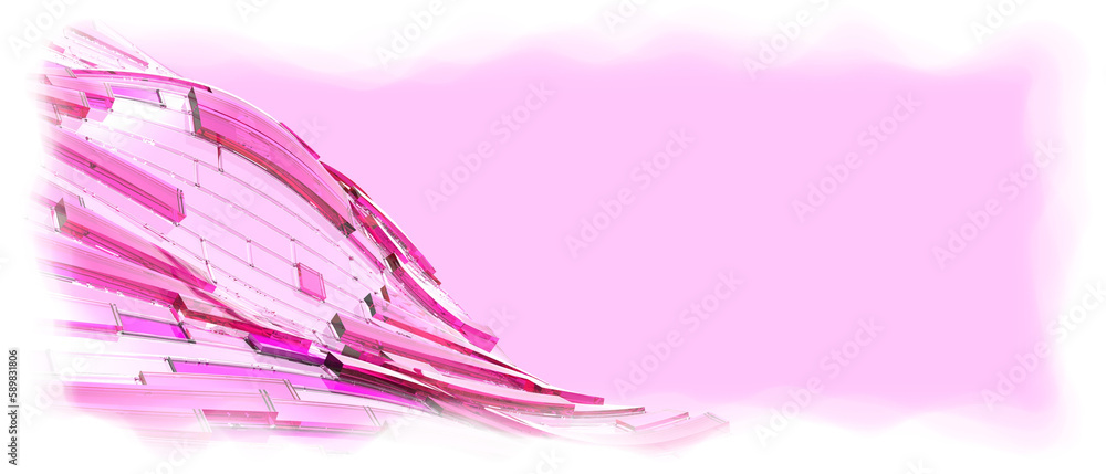 Aufkleber abstract futuristic technology background. geometric shapes and architecture metaverse digital world
