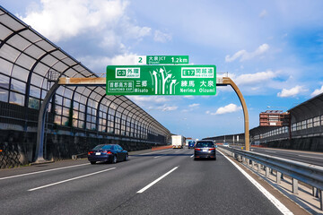 関越自動車道 大泉ジャンクション（東京都練馬区）