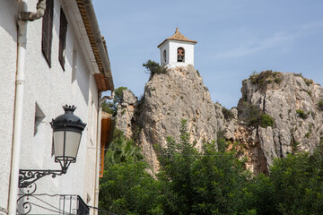 Church Tower; Guadalest; Alicante; Spain