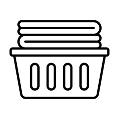 Laundry Basket Icon