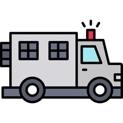 Police Van Icon