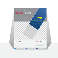 Corporate creative colorful business flyer template design set, abstract business flyer, vector template design or business poster template design