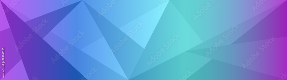 Aufkleber abstract texture pink purple blue turquoise colorful background banner panorama long vector with geo
