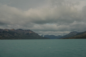 Paisajes los Andes, Argentina y glaciares perito moreno. 
