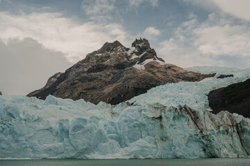 Paisajes los Andes, Argentina y glaciares perito moreno. 
