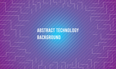 Abstract Dynamic Technology Background Design