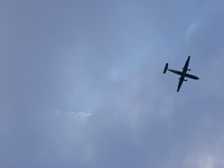 Flugzeug bei der Chicago Air and Watershow
