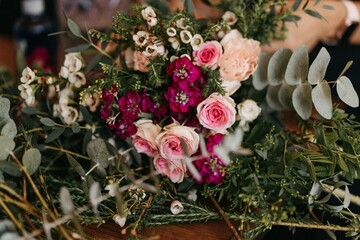 Fondo floral para decoraciones