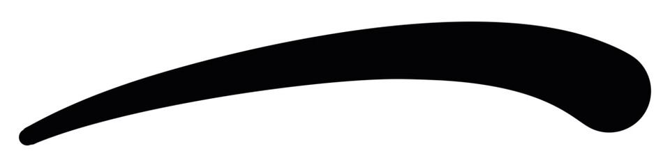 Abstract wavy thin line. Squiggle elements banner. Pattern with scribble, wiggle and undulate. Vector isolated illustration