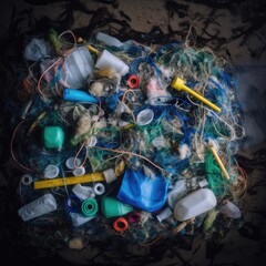 background, plastic, pollution, 