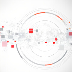 Obraz premium abstract futuristic data computer technology business background 