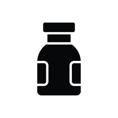 medicine bottle, icon, vector, template, design, flat,logo, collection