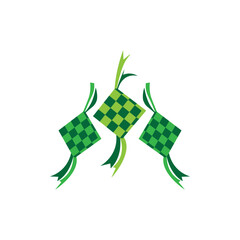ketupat icon vector illustration design