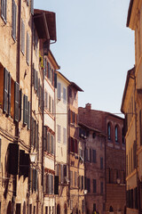 Fototapeta na wymiar Siena Old Town, medieval city, Tuscany, Italy